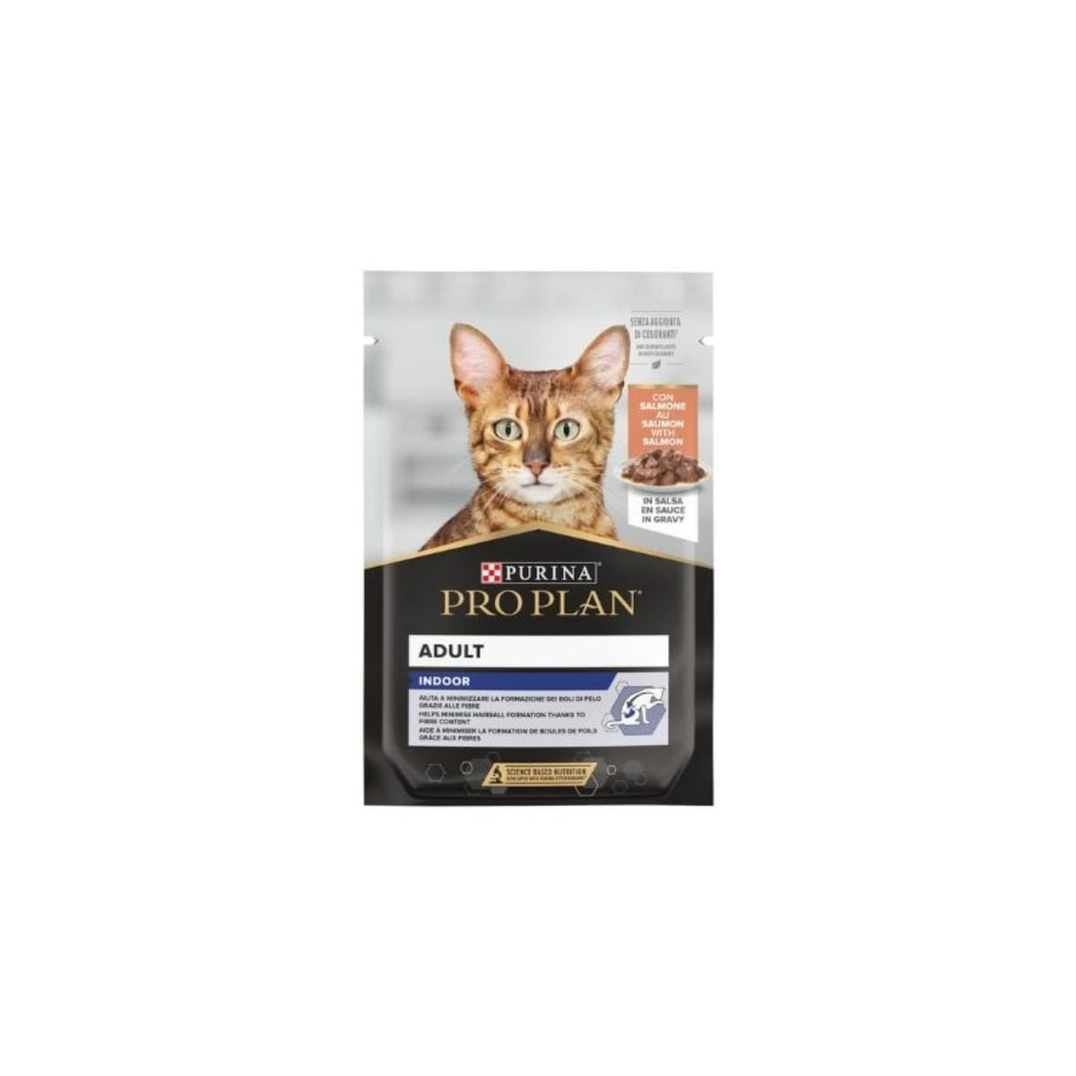 Purina Pro Plan HOUSECAT NUTRISAVOUR (ADULT) cu somon - plic 85 g