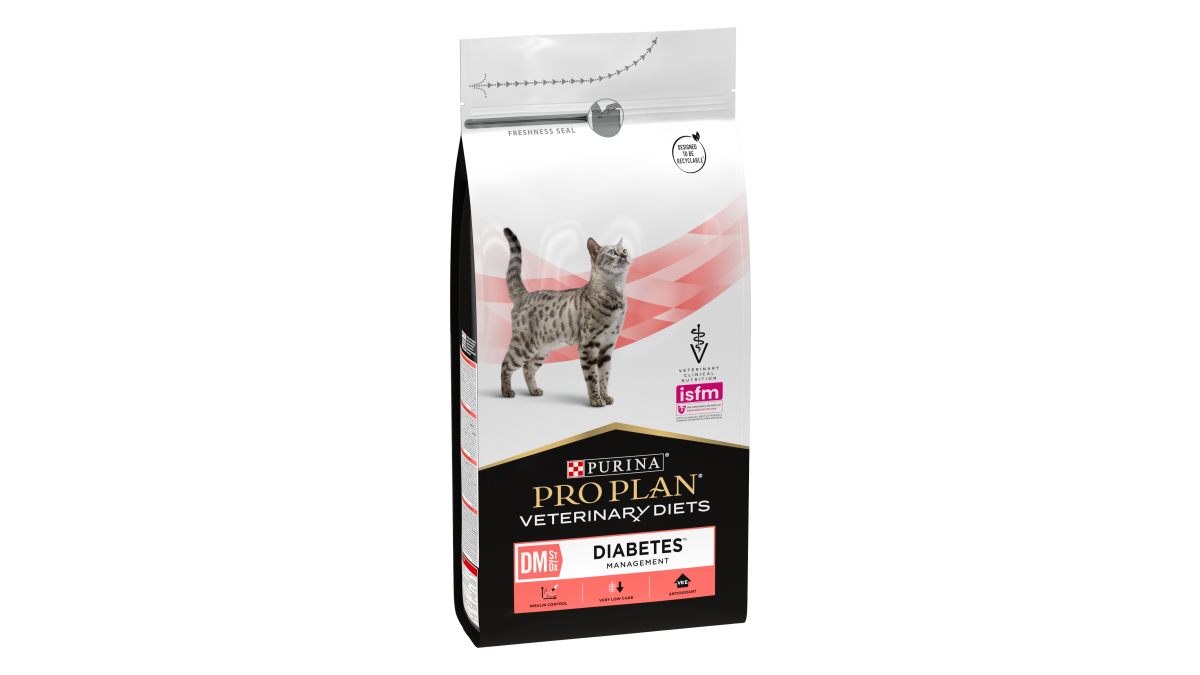 Purina ProPlan Veterinary Diets Feline DM ST/OX - Diabetes Management 1,5 kg