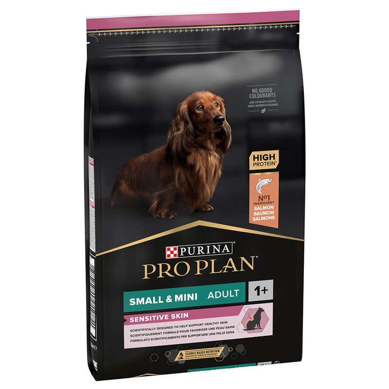 Purina Pro Plan small & mini ADULT Sensitive Skin SOMON - 7 kg