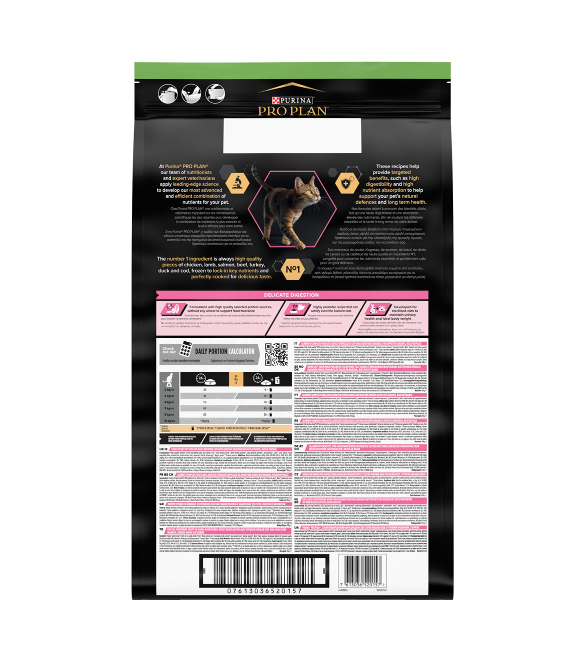 Purina ProPlan Sterilised Adult Delicate Digestion PUI - 1.5kg