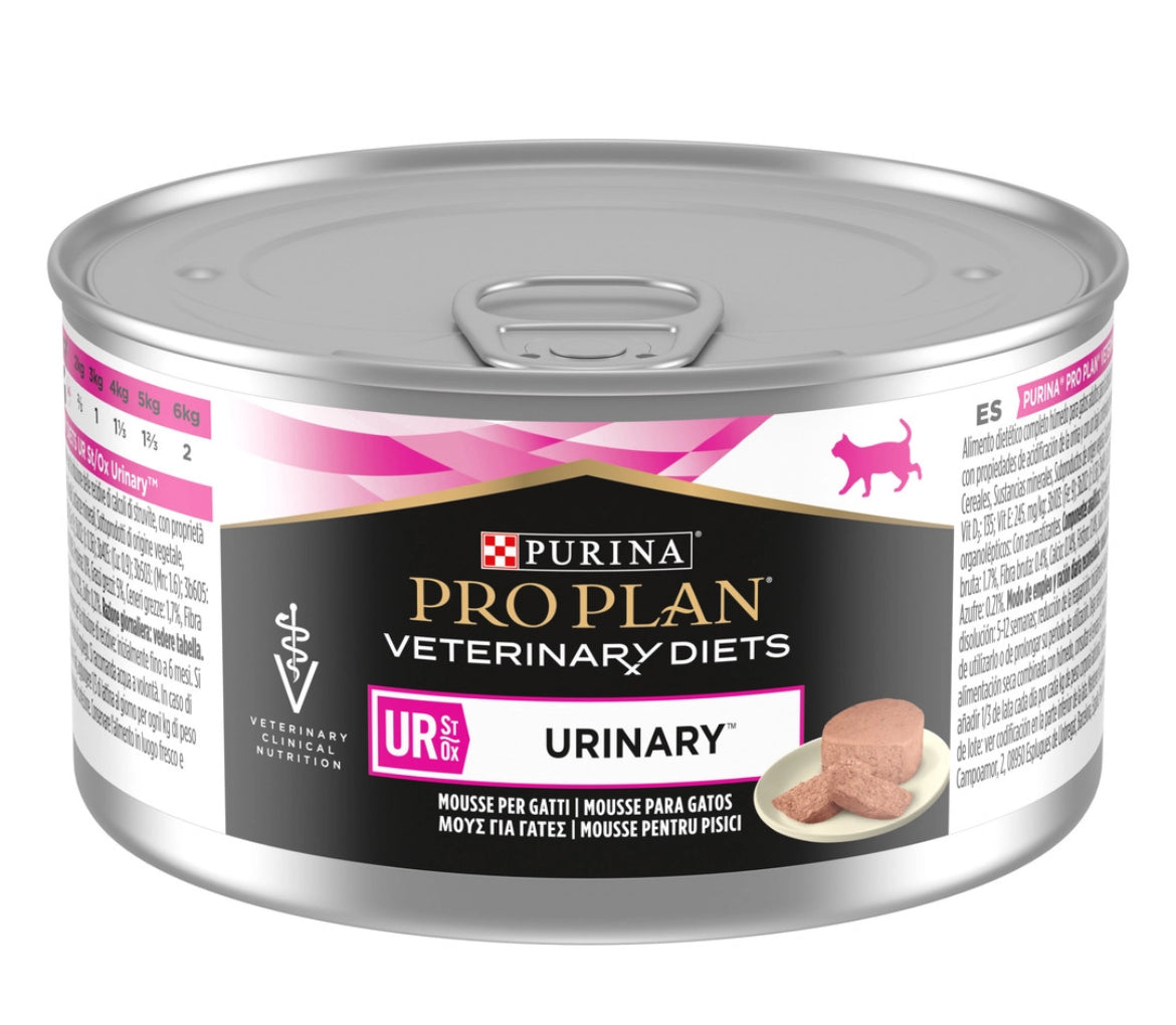 Purina Pro Plan Veterinary Diets UR Urinary ST/OX Feline, conserva 195 g