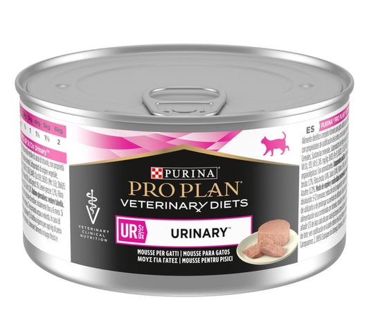 Purina Pro Plan Veterinary Diets UR Urinary ST/OX Feline, conserva 195 g