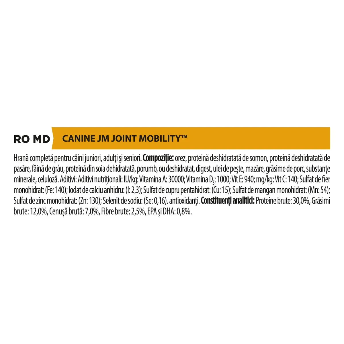 Purina ProPlan Veterinary Diets Joint Mobility Canine 12KG
