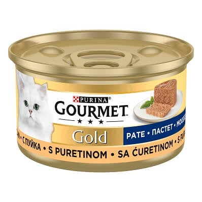 Gourmet Gold Mousse, 12 x 85 g, curcan