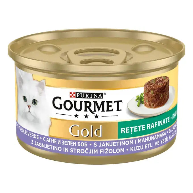 Gourmet Gold Mousse, 12 x 85 g, Miel și fasole verde