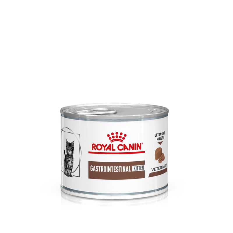 Hrana Umeda pentru pisici Royal Canin Gastrointestinal kitten, mousse, conserva 195 g