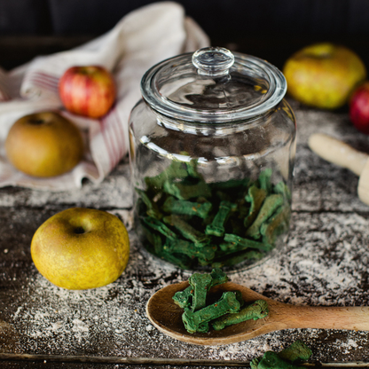 Super Treats cu măr și spirulină