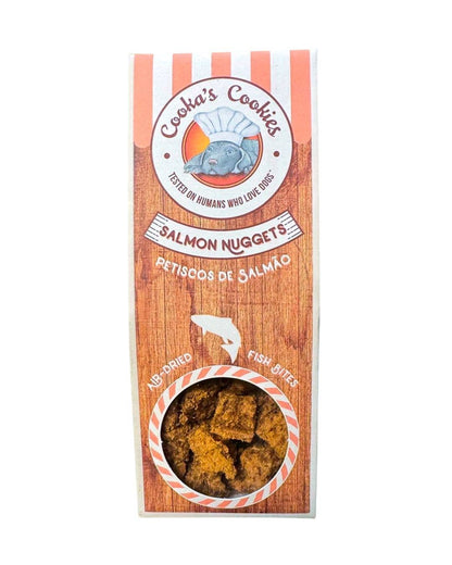Nuggets cu somon pentru câini