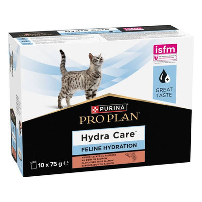 Purina ProPlan Hydra Care Supliment de hidratare pentru pisici - 10 buc x 75 g