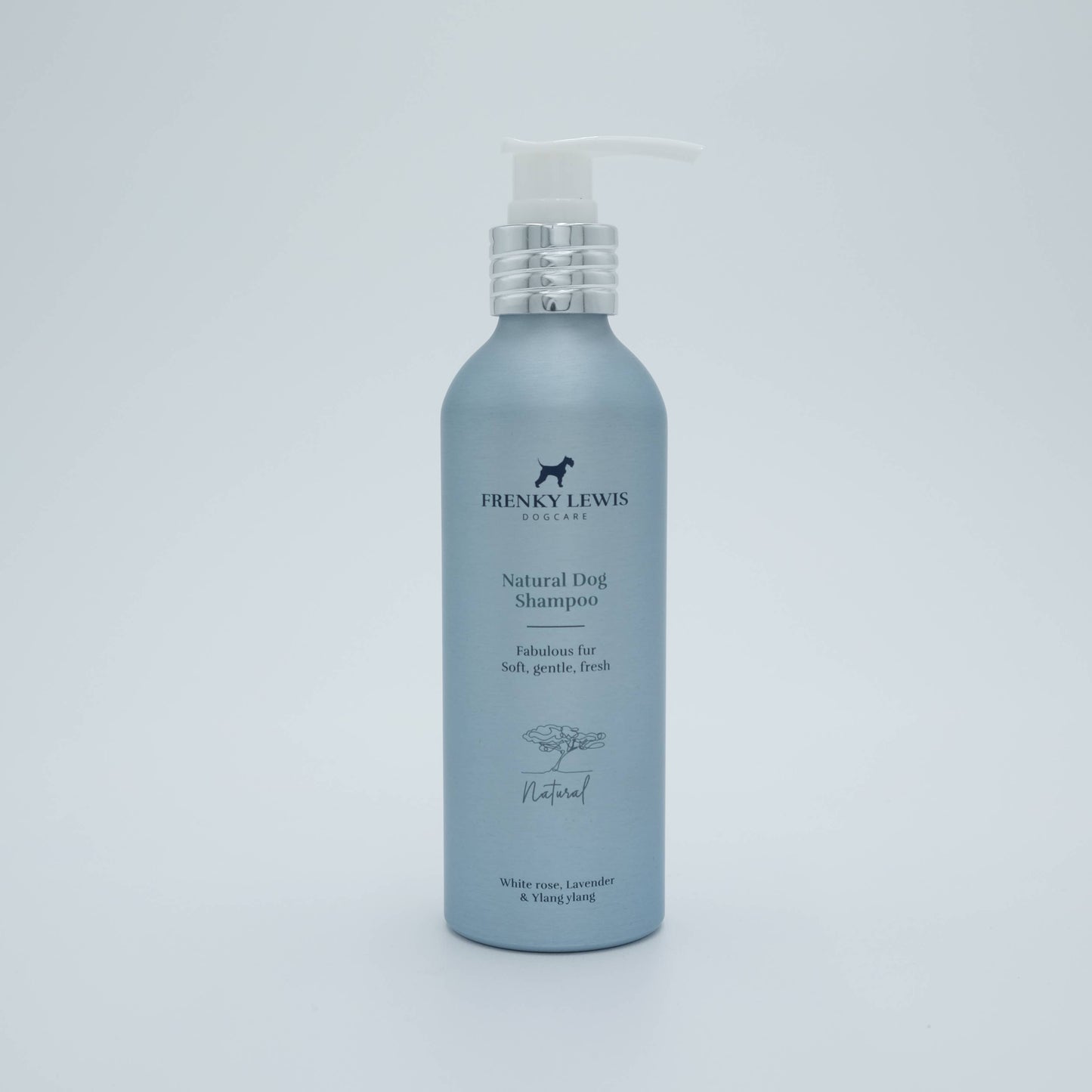 Șampon natural pentru câini 200ml - Trandafir alb, Lavanda & Ylang Ylang