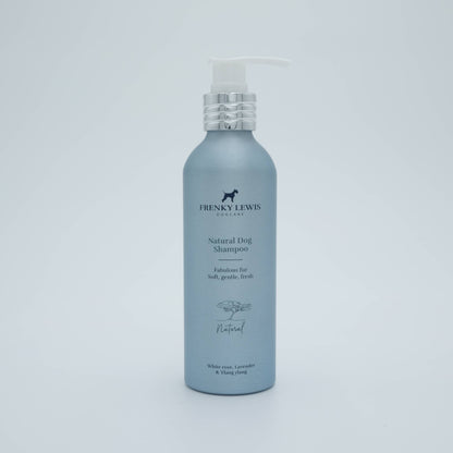 Șampon natural pentru câini 200ml - Trandafir alb, Lavanda & Ylang Ylang