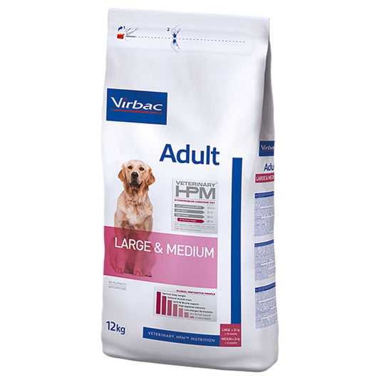 Hrană completă pentru câini adulți - Rase mari, medii  HPM Adult Dog Sensitive Digest
