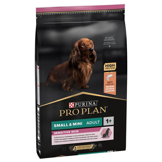 Purina Pro Plan small & mini ADULT Sensitive Skin SOMON - 7 kg