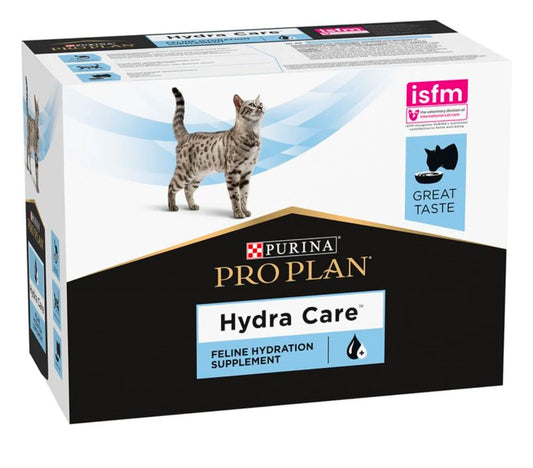 Purina ProPlan Hydra Care Supliment de hidratare pentru pisici - 10 buc x 75 g