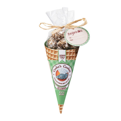 Beijinhos – Recompense crocante și naturale cu porc și sardine pentru câini