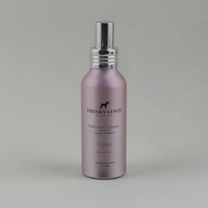 Spray Anti-Miros pentru câini- Lemn de Santal, Vanilie & Iasomie - 100ML