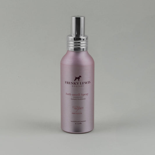 Spray Anti-Miros pentru câini- Lemn de Santal, Vanilie & Iasomie - 100ML