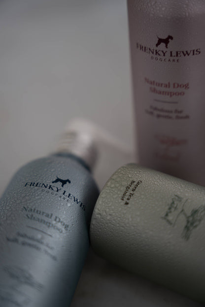 Șampon natural pentru câini 200ml - Trandafir alb, Lavanda & Ylang Ylang
