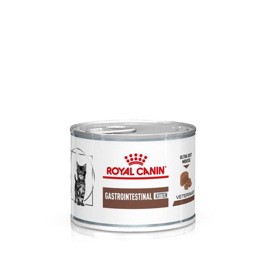 Hrana Umeda pentru pisici Royal Canin Gastrointestinal kitten, mousse, conserva 195 g
