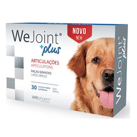 Supliment impotriva inflamatiei articulatiilor pentru caini de talie mare, WeJoint Plus, 30 comprimate, WePharm